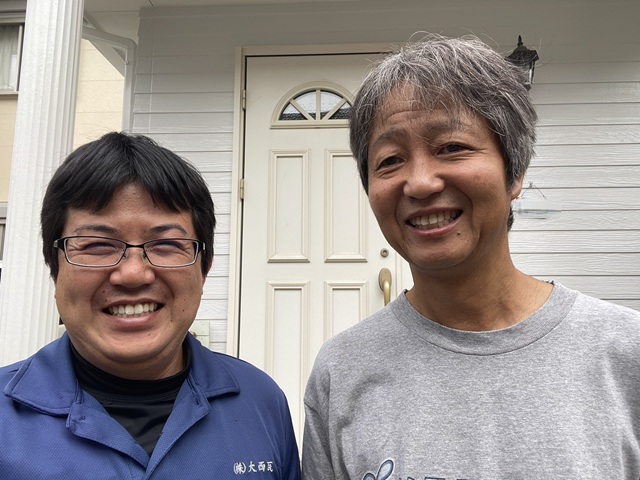 明石市　K様邸　屋根外壁塗装にてご依頼いただき、対応よく非常に満足していますとのお声をいただきました